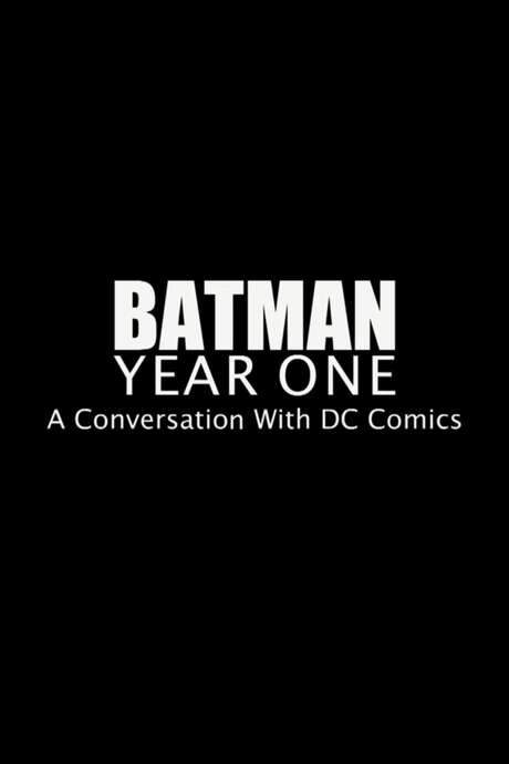 Batman Year One: A Conversation with DC Comics
